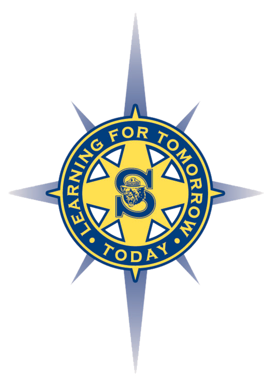 Starburst logo saying, learning for tomorrow. today